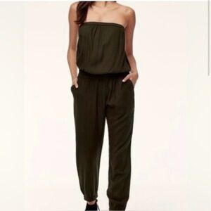 Aritzia Sunday Best Romper Green Size S